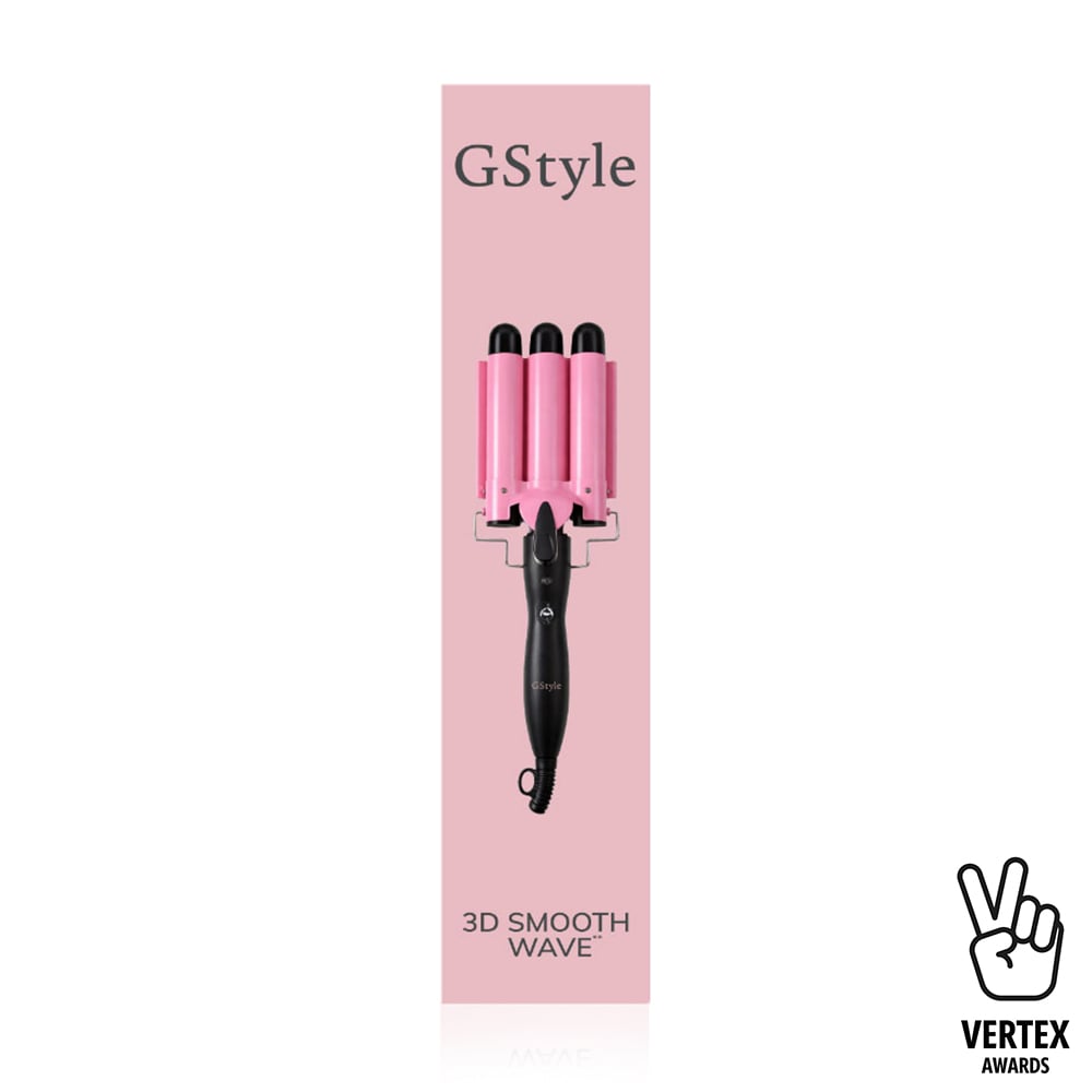 Уцінка! Плойка для волосся GSTYLE 3D Smooth Wave, 25 мм (GS-020)